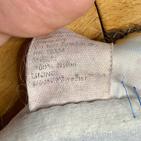 Vintage Hartwell Royal Blue Satin Varsity Jacket - Picture 4 of 7